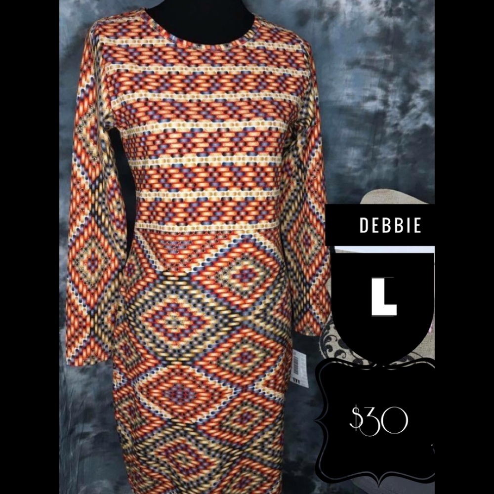 Lularoe Elegant Debbie Large